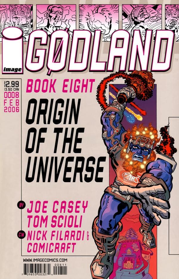 Godland #8 cover