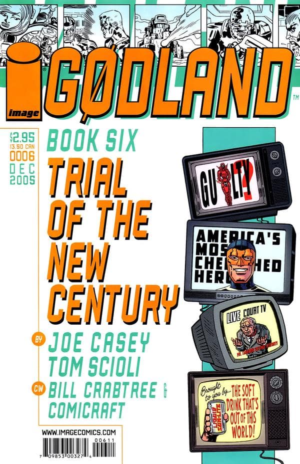 Godland #6 cover