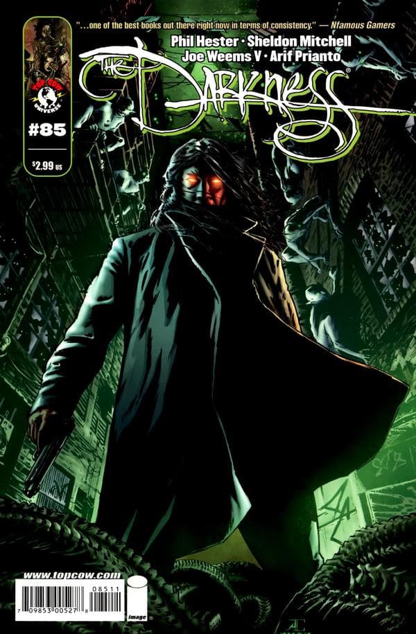The Darkness #85 cover