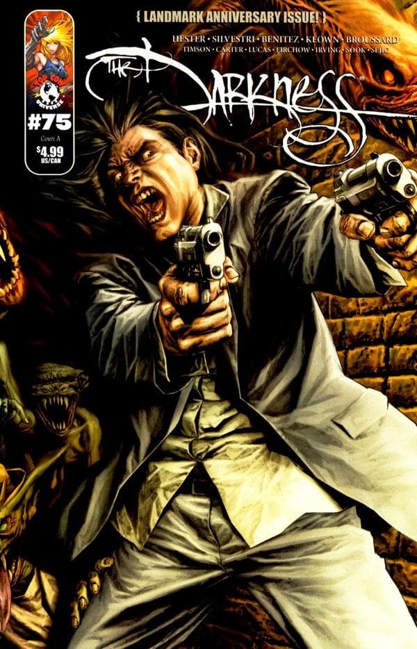The Darkness #75 cover