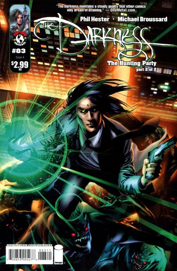 The Darkness #83 cover