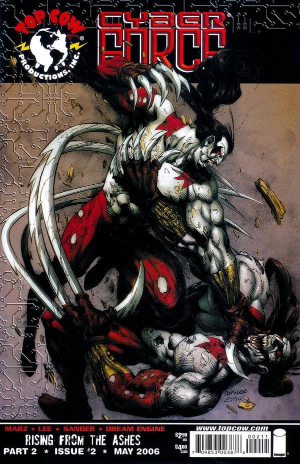 Cyber Force #2 cover