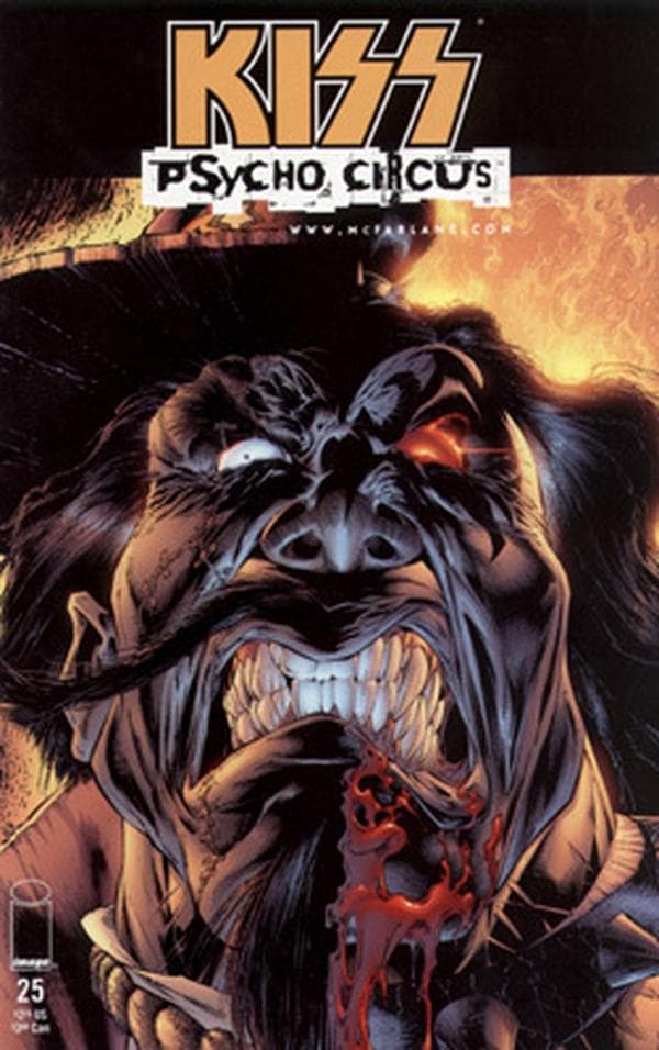 Kiss: Psycho Circus #25 cover