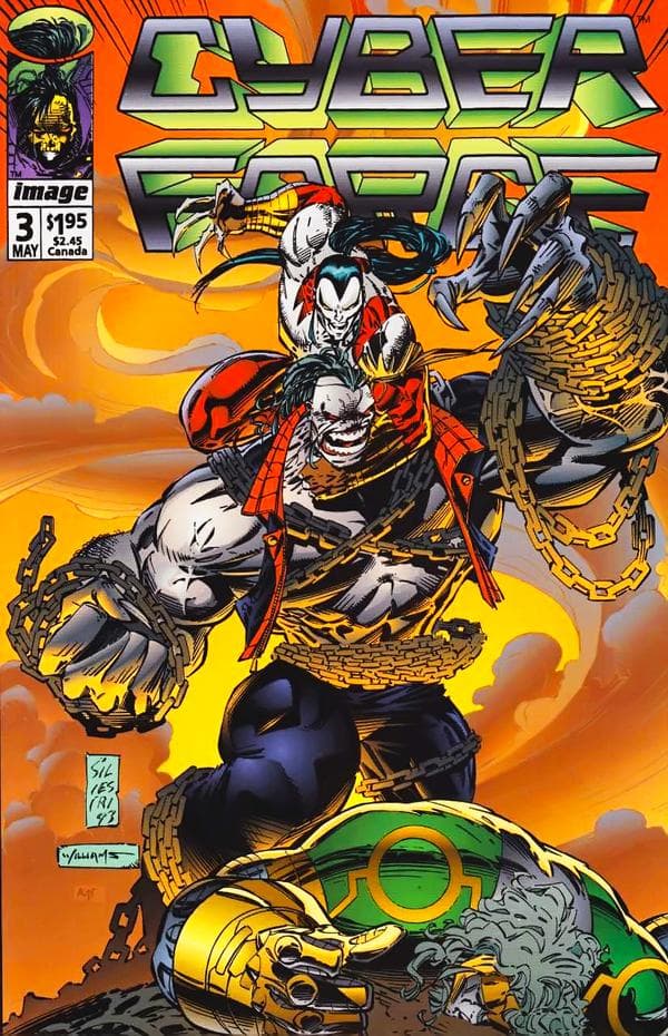 Cyber Force #3 cover