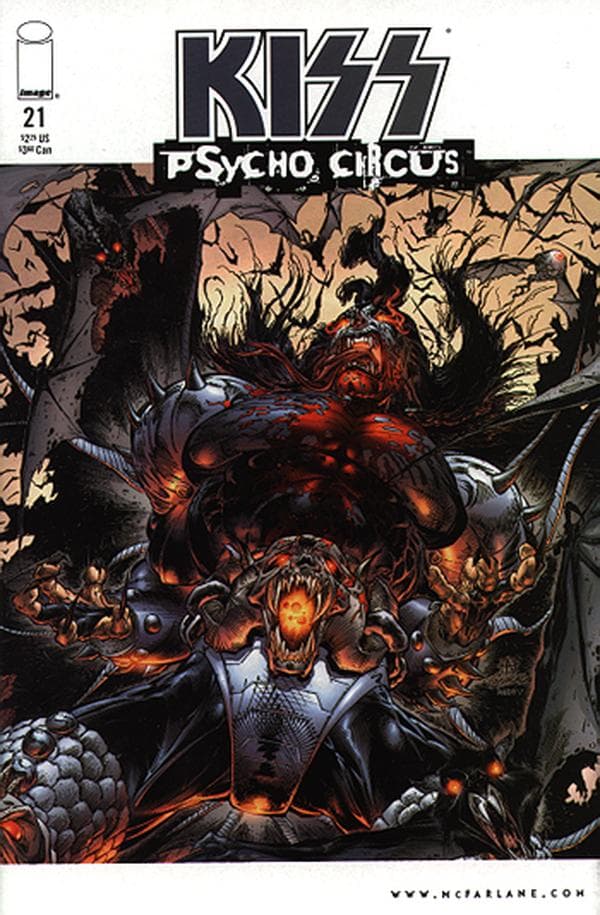 Kiss: Psycho Circus #21 cover
