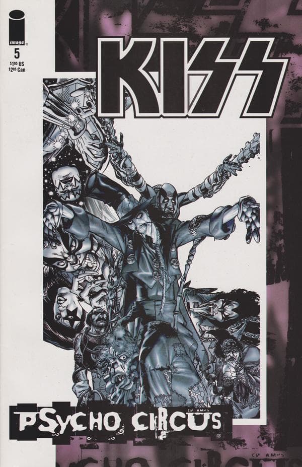 Kiss: Psycho Circus #5 cover