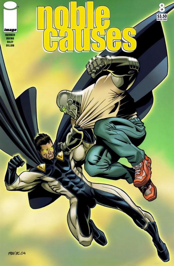 Noble Causes #8 cover