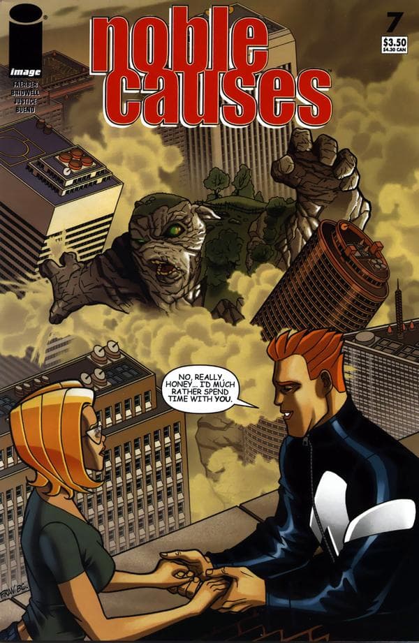 Noble Causes #7 cover