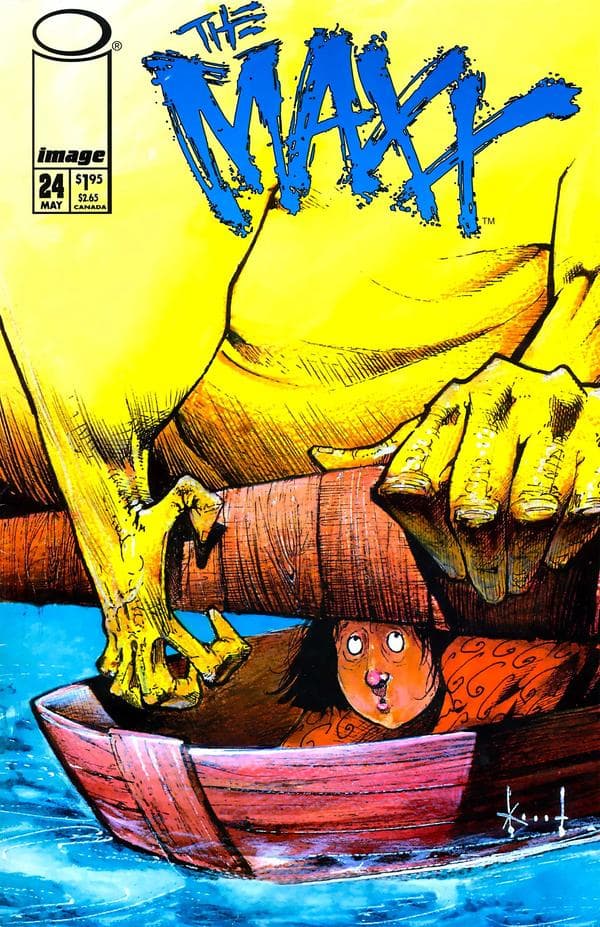 The Maxx #24 cover