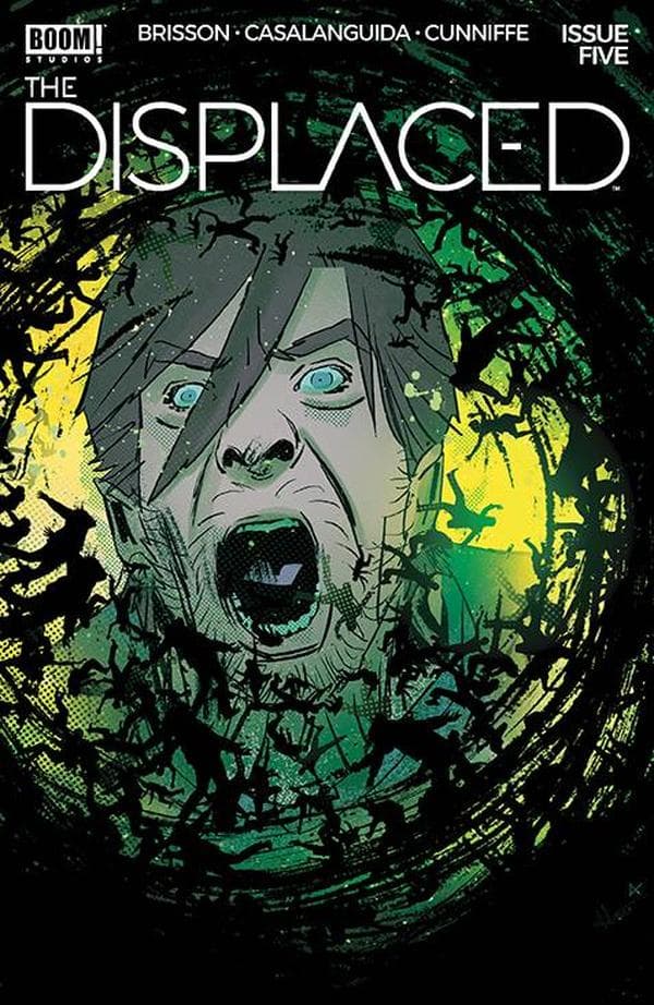 The Displaced #5 cover