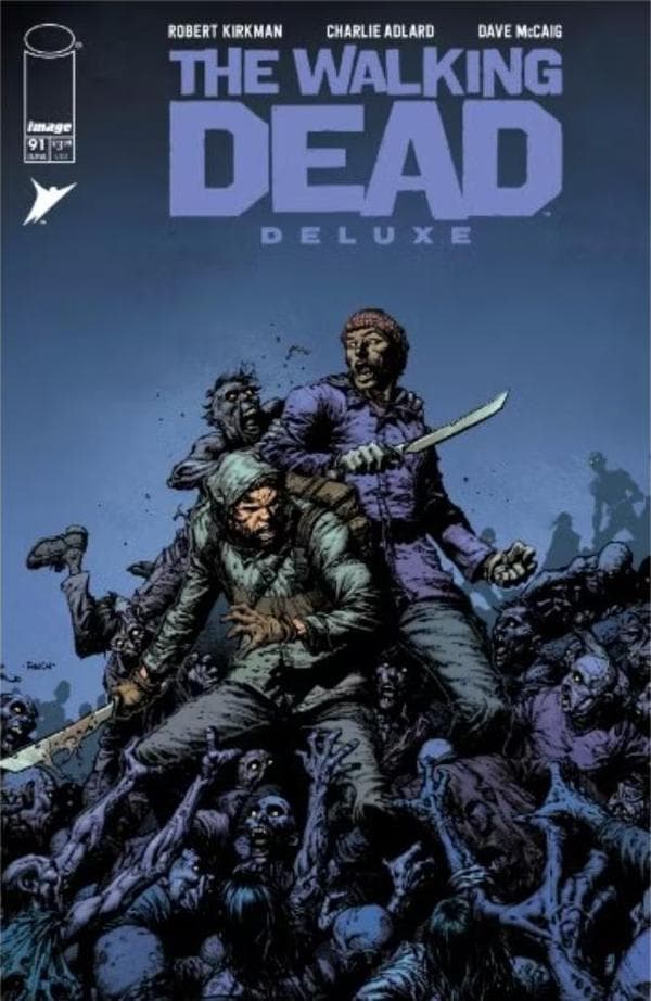 The Walking Dead Deluxe #91 cover