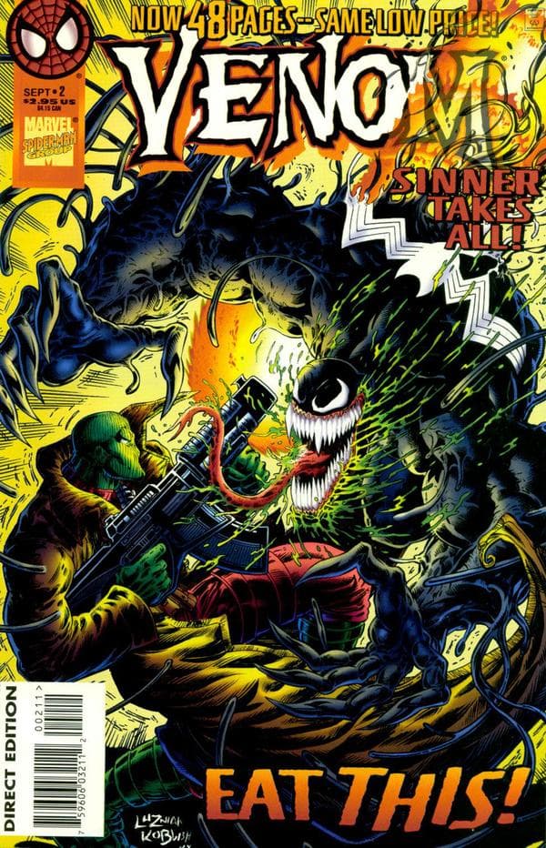 Venom: Sinner Takes All #2 cover