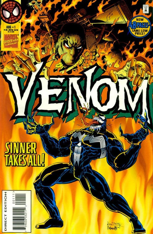 Venom: Sinner Takes All #1 cover