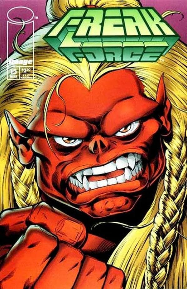 Freak Force #15 cover