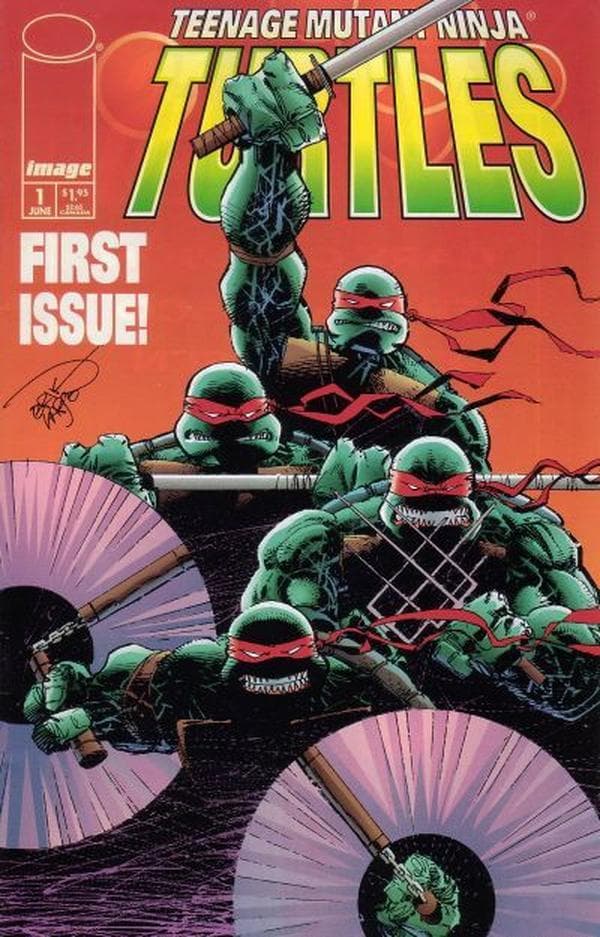 Teenage Mutant Ninja Turtles cover — © Image Comics