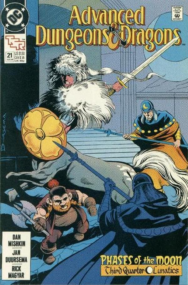 Advanced Dungeons & Dragons Comic Book #21