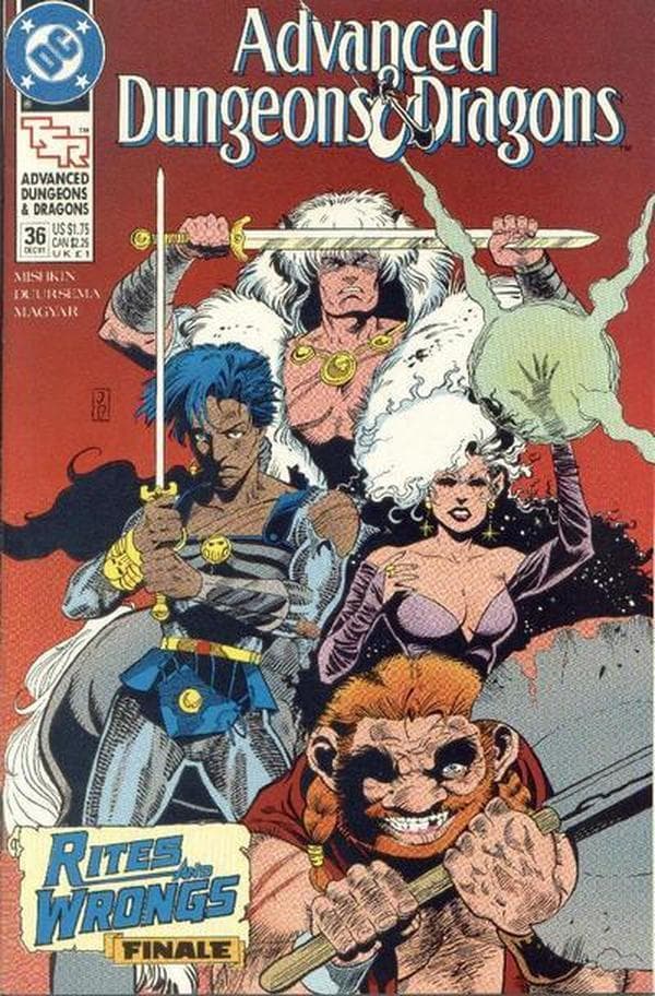 Advanced Dungeons & Dragons Comic Book #36