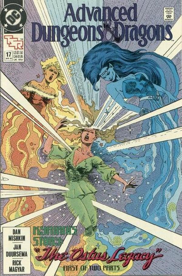 Advanced Dungeons & Dragons Comic Book #17 cover
