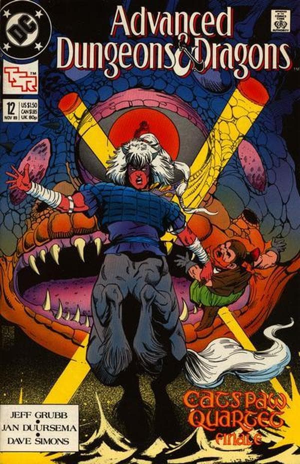 Advanced Dungeons & Dragons Comic Book #12
