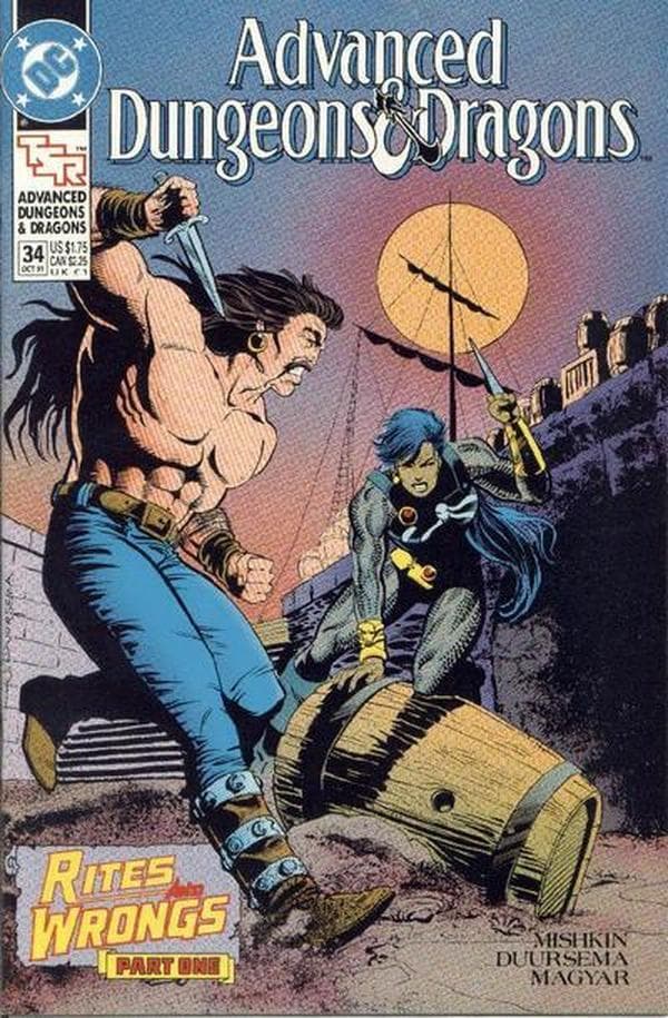 Advanced Dungeons & Dragons Comic Book #34