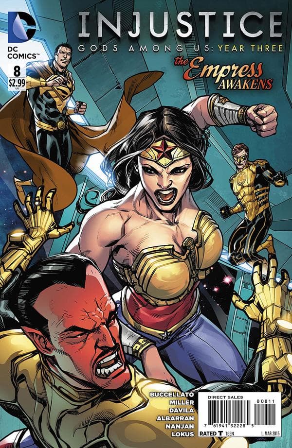 Injustice: Gods Among Us: Year Three #8 cover