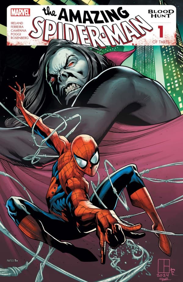 Amazing Spider-Man: Blood Hunt #1 cover