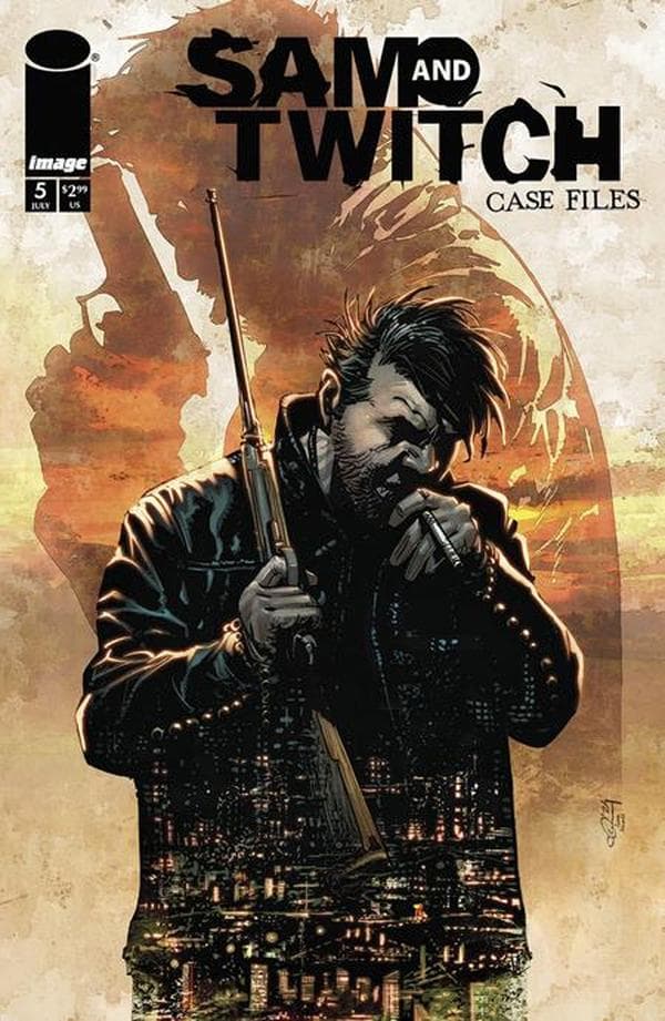 Sam and Twitch Case Files #5 cover