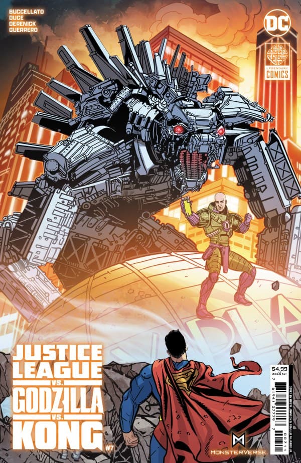Justice League vs. Godzilla vs. Kong #7 cover