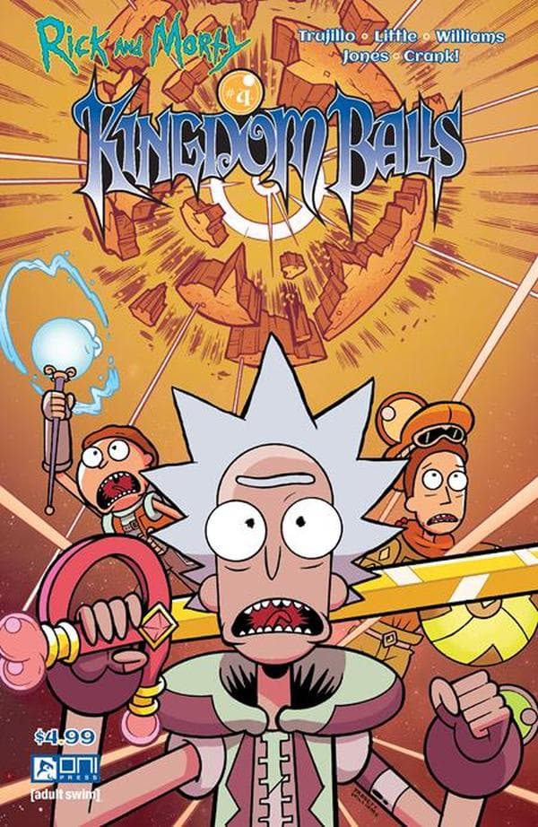 Rick and Morty: Kingdom Balls #4 cover