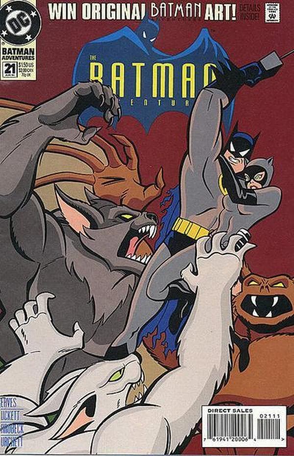 The Batman Adventures #21 cover