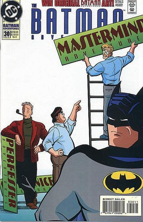 The Batman Adventures #30 cover