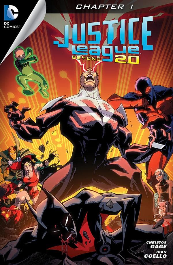 Justice League Beyond 2.0 #1 cover