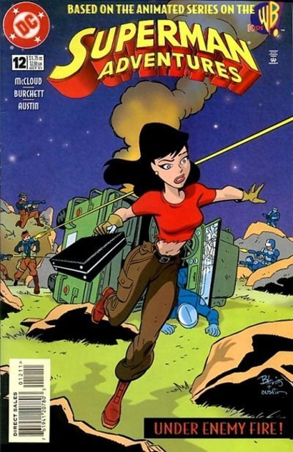 Superman Adventures #12 cover