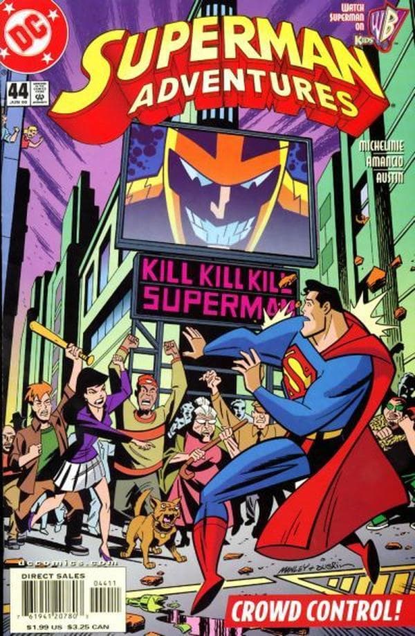 Superman Adventures #44 cover