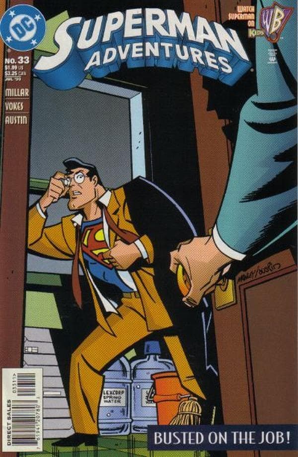 Superman Adventures #33 cover