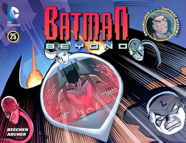 Batman Beyond #25 cover