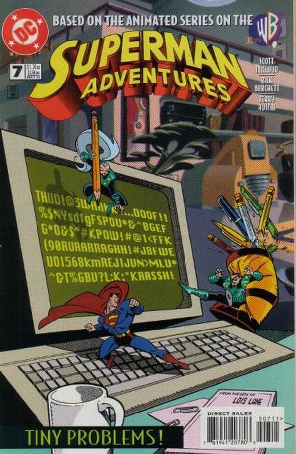 Superman Adventures #7 cover