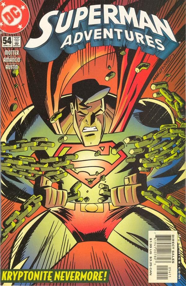 Superman Adventures #54 cover