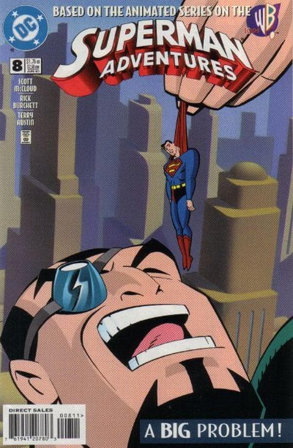 Superman Adventures #8 cover