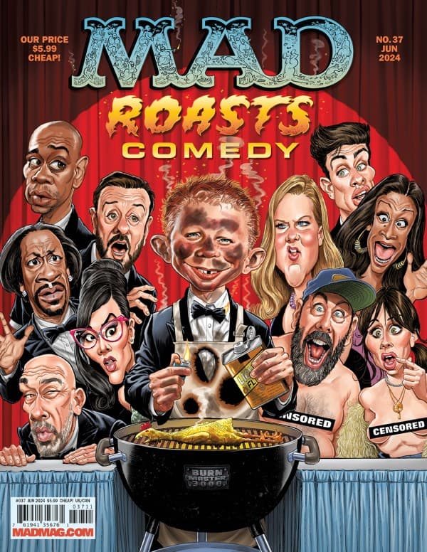MAD Magazine #37 cover