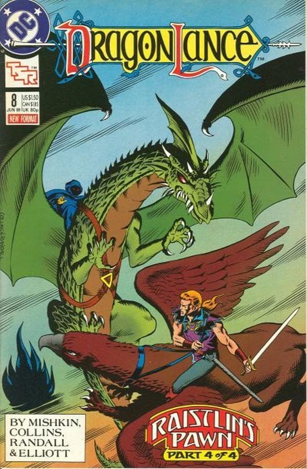 DragonLance Comic Book #8 cover