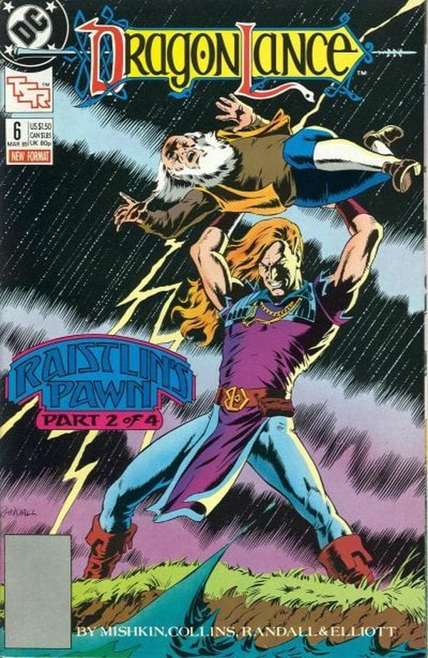DragonLance Comic Book #6 cover