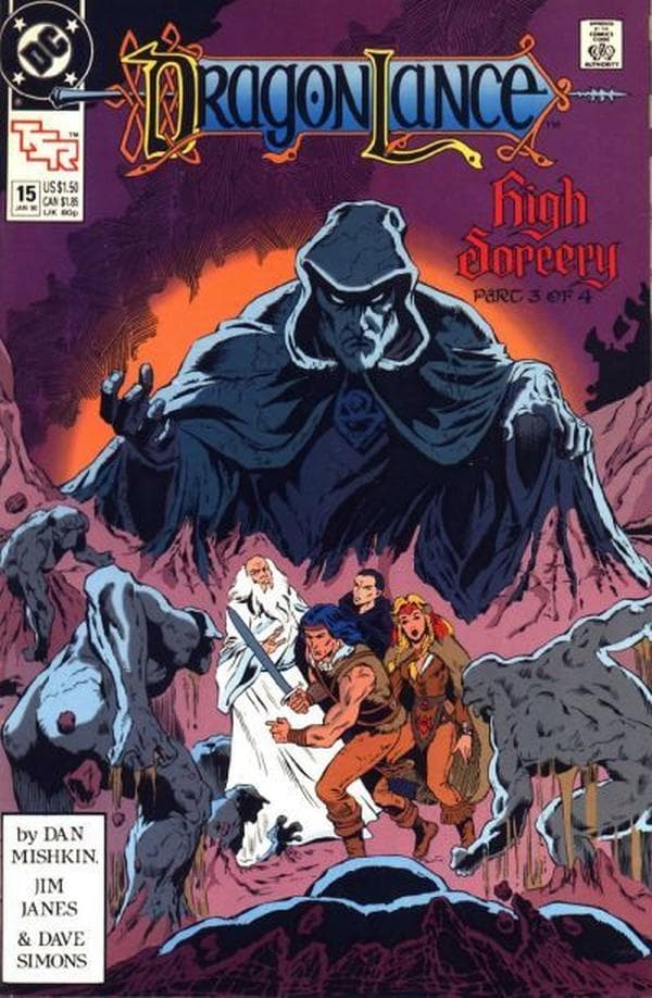 DragonLance Comic Book #15 cover