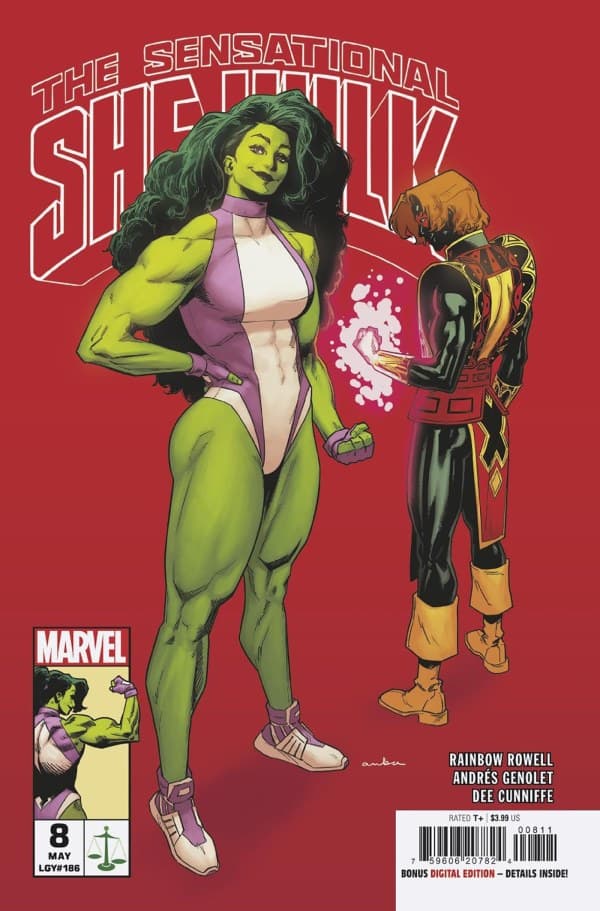 Sensational She-Hulk #8 cover