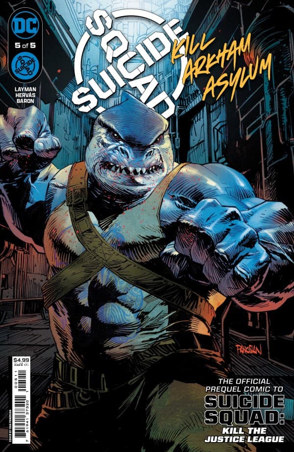 Suicide Squad: Kill Arkham Asylum #5 cover
