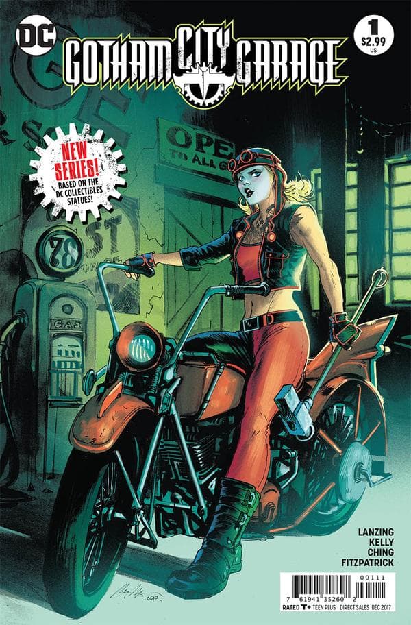 Gotham City Garage cover — © DC Comics