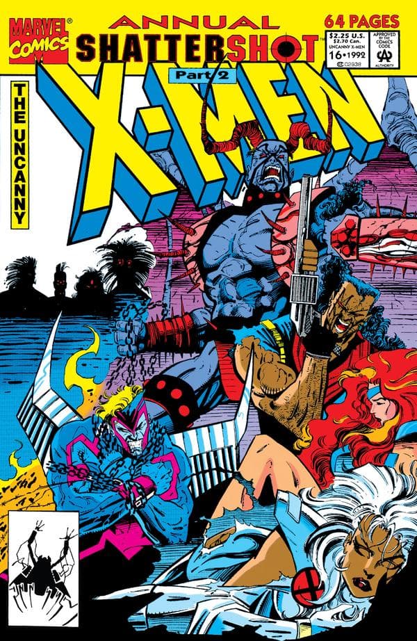 The Uncanny X-Men Annual #16 cover