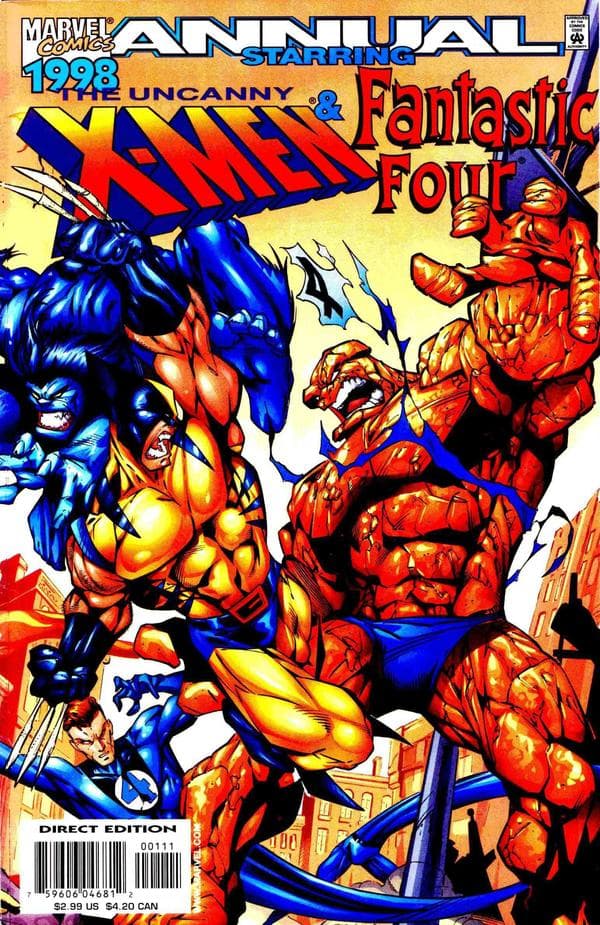 Uncanny X-Men / Fantastic Four '98 #1 cover