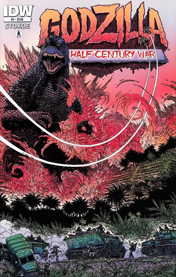 Godzilla: The Half-Century War #2 cover