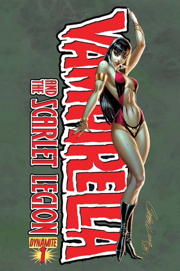 Vampirella and the Scarlet Legion #1 cover